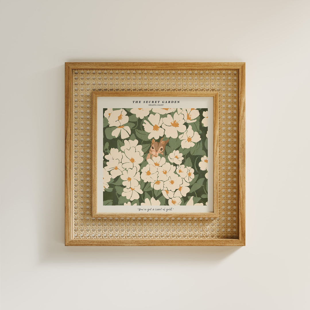 Minimalist Square Wood Frame Mockup,Picture Frame Mockup