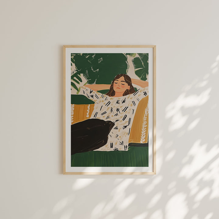 Minimalist Wood Frame Mockups,DIN A Ratio Picture Frame Mock-up