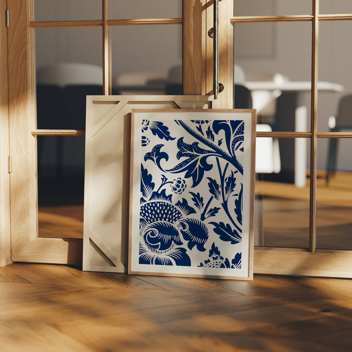 Wood Frame Mockup in Home Interior,3x4 Ratio Frame Mock-Up,Picture Frame Mockup