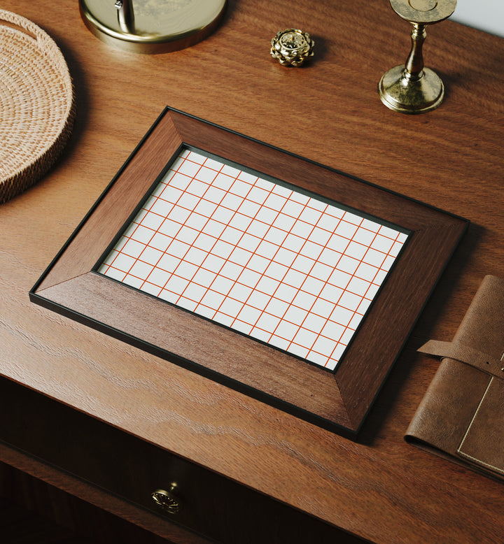 Horizontal Wood Frame Mockup,7x5 Art Print Mockup