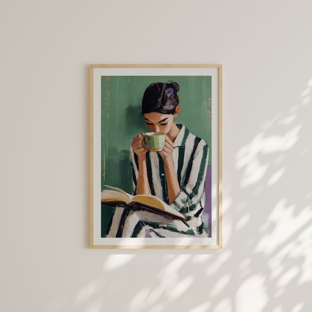 Minimalist Wood Frame Mockups,DIN A Ratio Picture Frame Mock-up