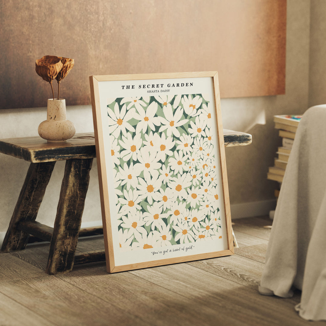 Wood Frame Mockup in home Interior,3x4 Ratio Frame Mock-Up with Reflection,Picture Frame Mockup