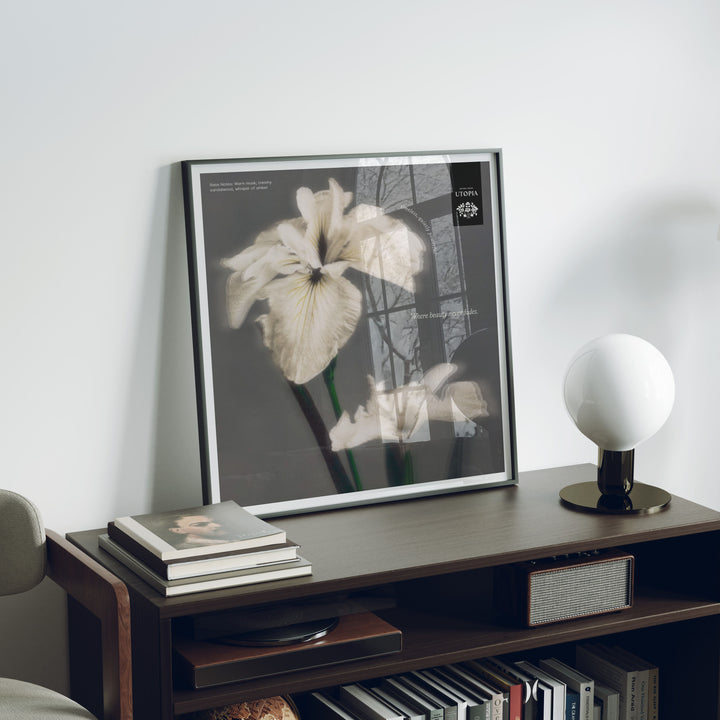 Square Black Frame Mockup in home Interior,Picture Frame Mockup