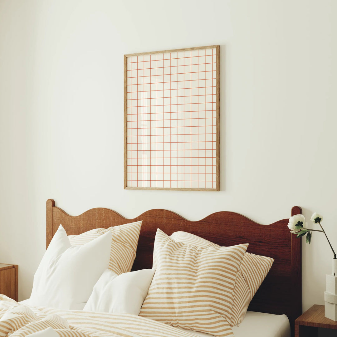 Animated Video Frame Mockup in Bedroom | Vertical 3x4 Ratio Frame | 3 Scenes Art Mockup Video Mobile | Wall Art Video Mockup | Digtal Templates