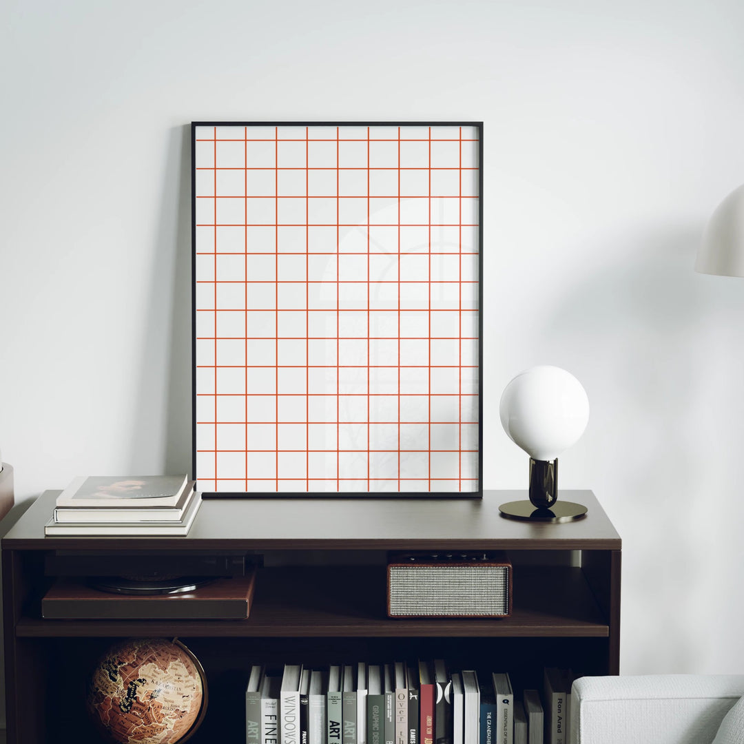 Animated Video Black Frame Mockup | Vertical 3x4 Ratio | 4 Scenes Interior Mockup Video | Wall Art Mockup Video Template