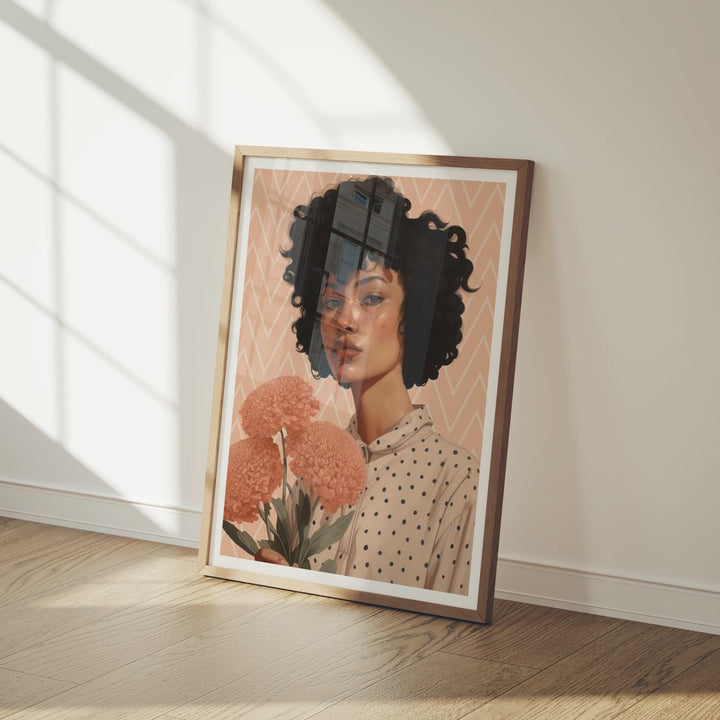 Animated Video Wood Frame Mockup | Vertical 3x4 Ratio | 3 Scenes Interior Mockup Video