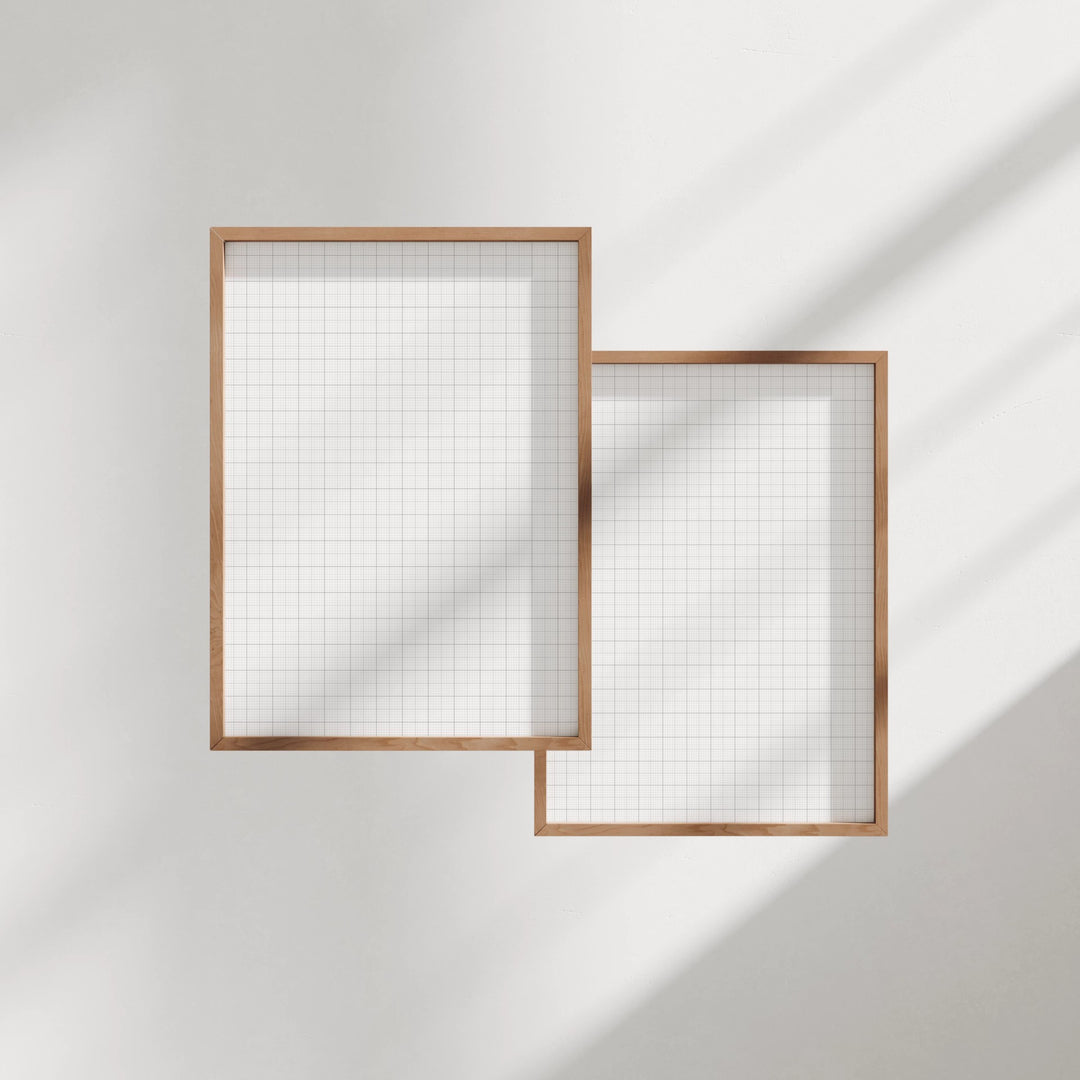 Animated Video Frame Set Mockup | Vertical 5x7 Ratio | 4 Scenes Frame Mockup Video | Poster Mockup Video | Minimalist Design