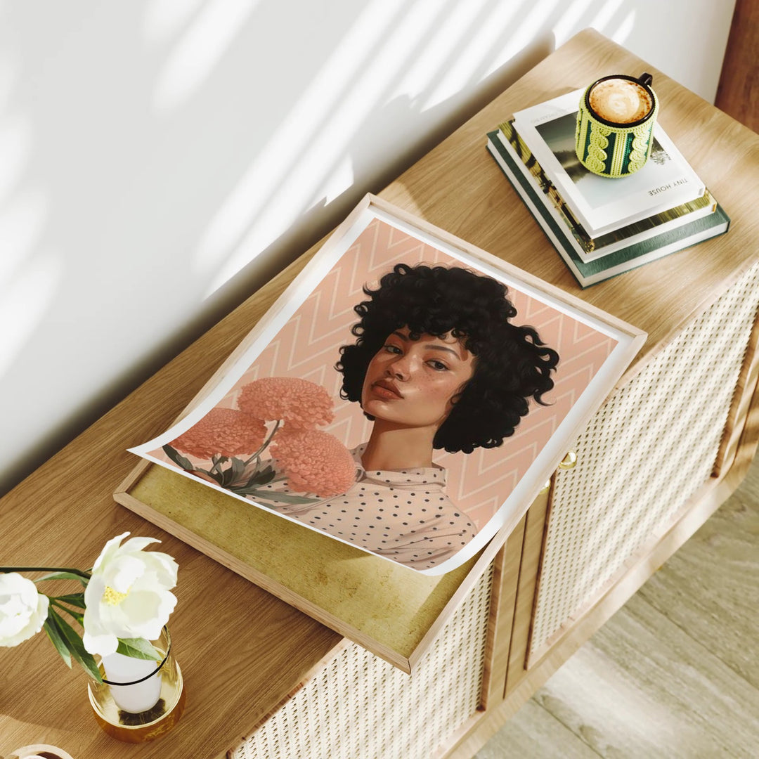 Animated Video Frame Mockup | Vertical 3x4 Ratio Frame | 4 Scenes Art Mockup Video Mobile | Wall Art Video Mockup | Digtal Templates