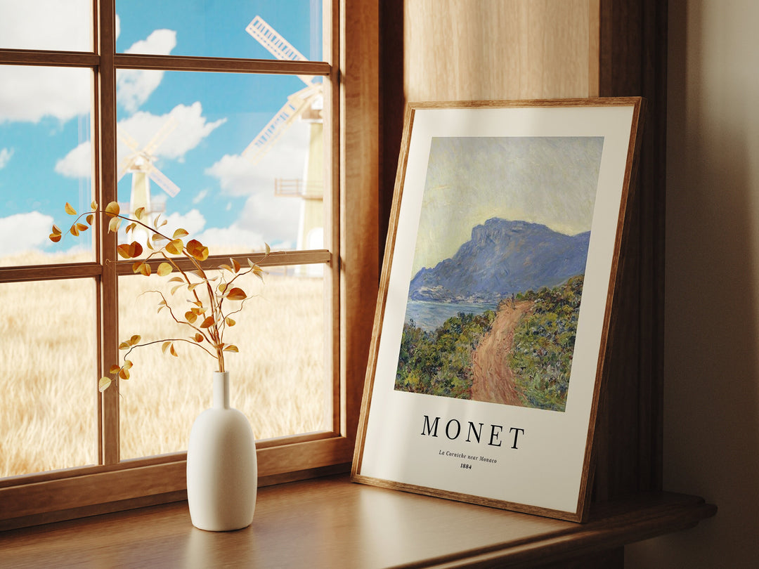 Wood Frame Mockup,Poster Mockup,Printable Art Display