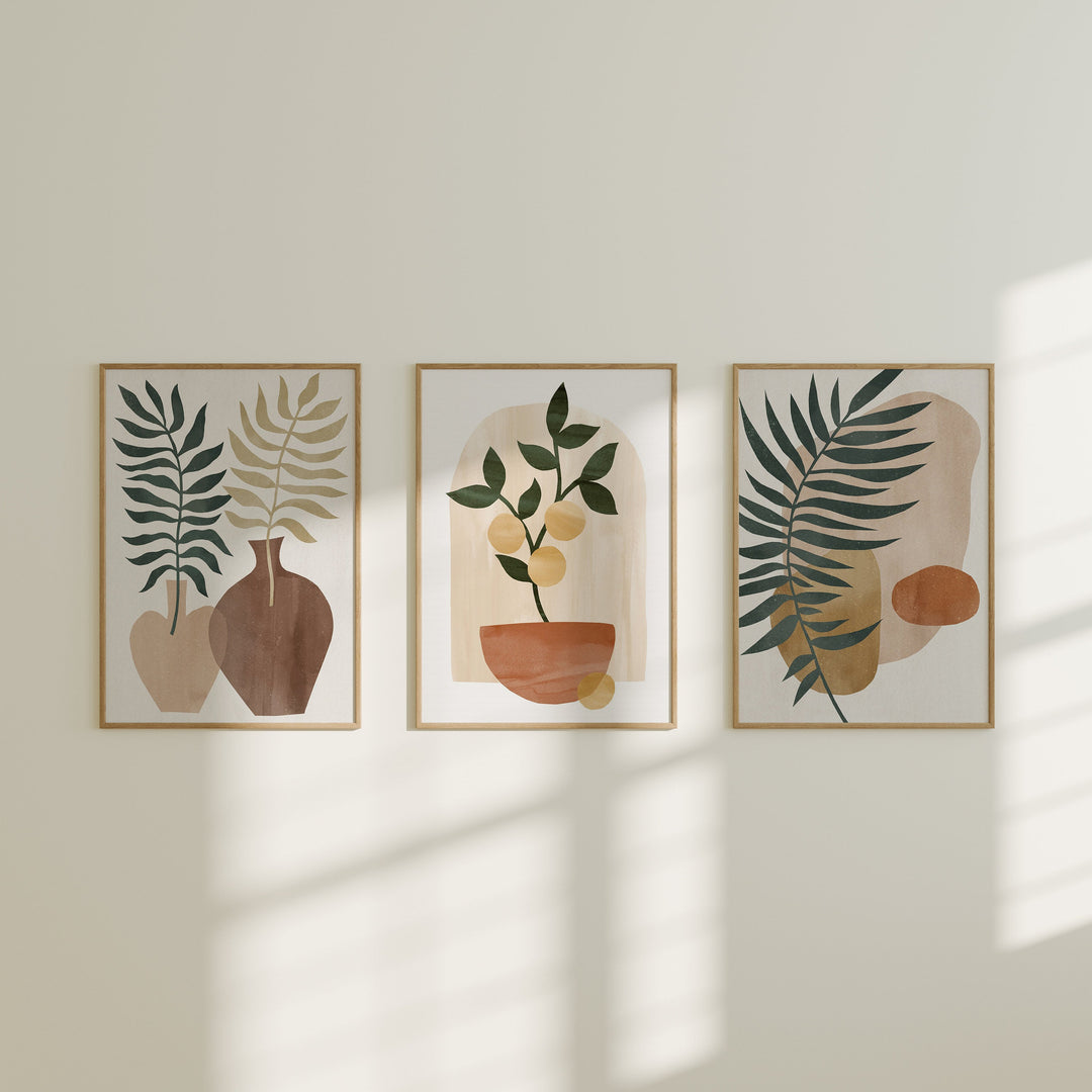 3 Wood Frame Mockups,5x7 Ratio Minimalist Vertical Frame,Wall Art Mockup