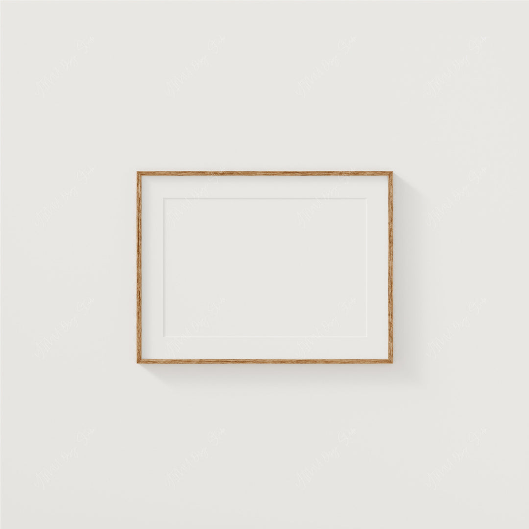 Horizontal Frame Mockup,Minimalist Frame Mockup,Wall Art Mockup