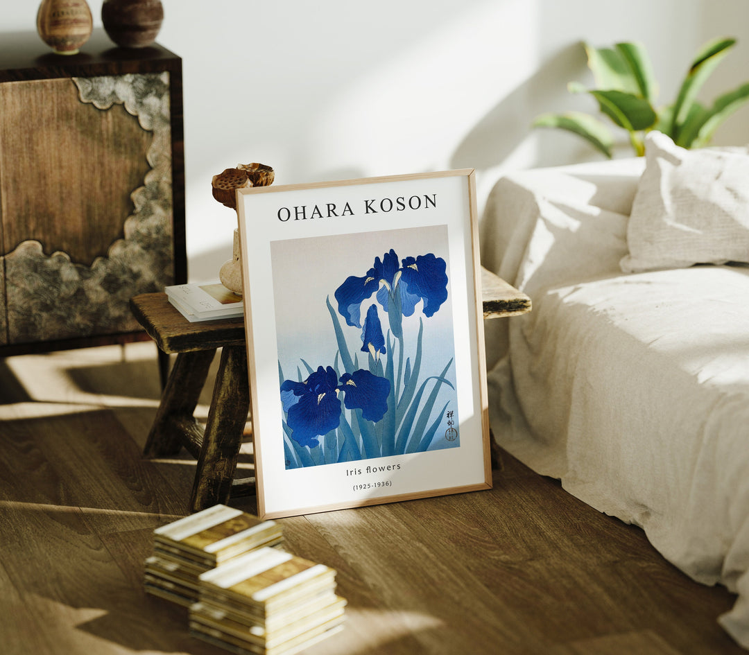 Boho Wood Frame Mockup,3x4 Ratio Vertical Frame Mock-Up,Art Print Display