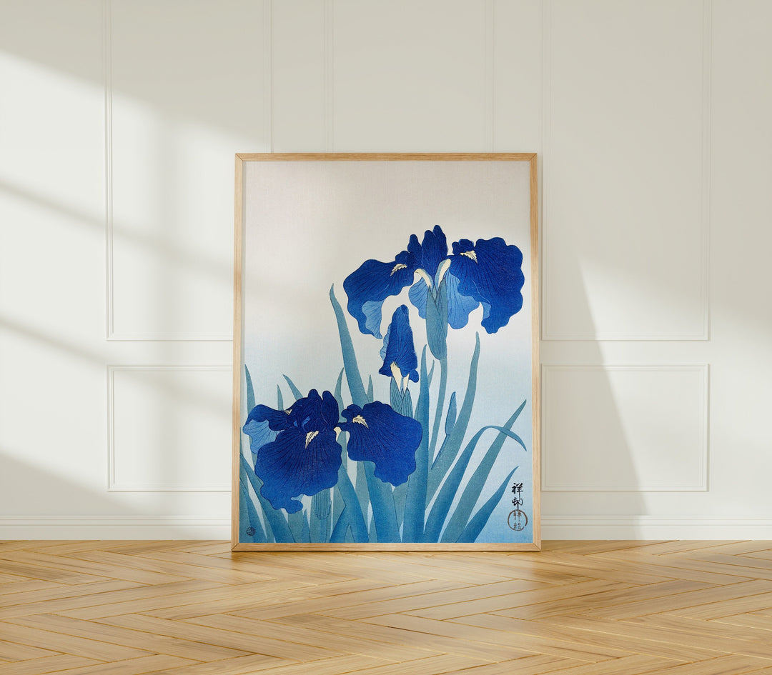 Wood Frame Mockup in Living Room,3x4 Ratio Minimalist Frame Mock-Up