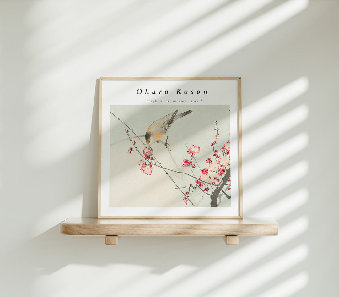 Square Wood Frame Mockup,Minimalist Print Poster Mockup