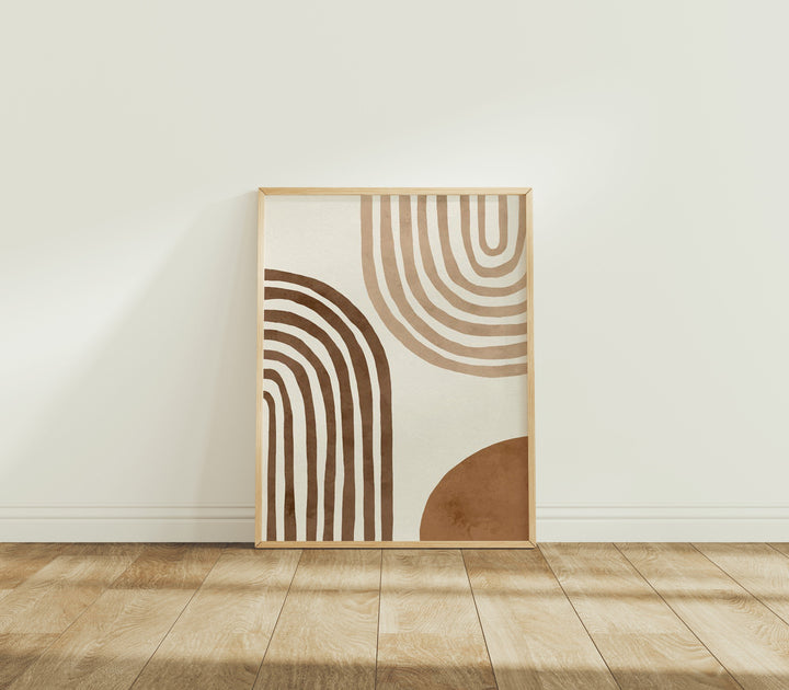 Minimal Wood Frame Mockup,3x4 Ratio Frame Poster Mockup