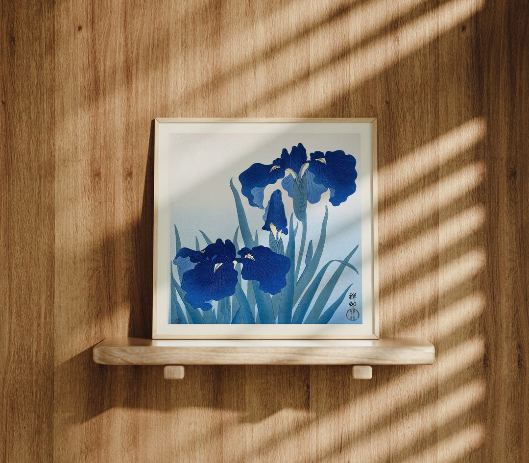 Square Wood Frame Mockup,Frame Mock-Up in Home Interior,Art Print Display