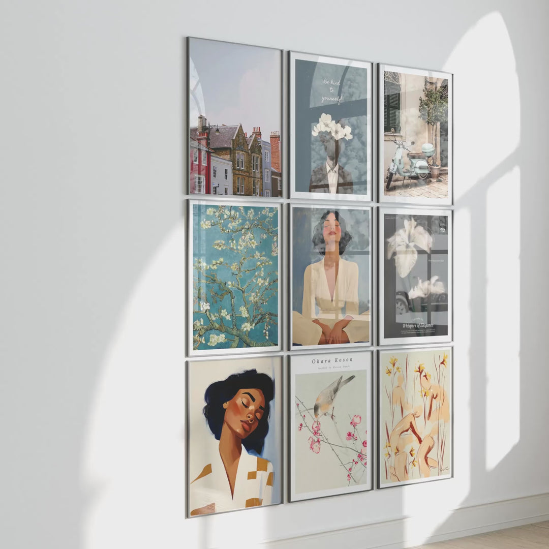 Animated Video Black Frame Set Mockup | Vertical 3x4 Ratio