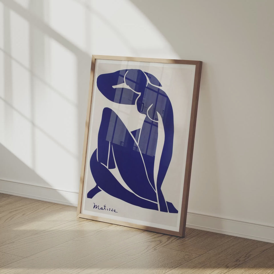 Animated Video Wood Frame Mockup | Vertical 3x4 Ratio | 3 Scenes Interior Mockup Video