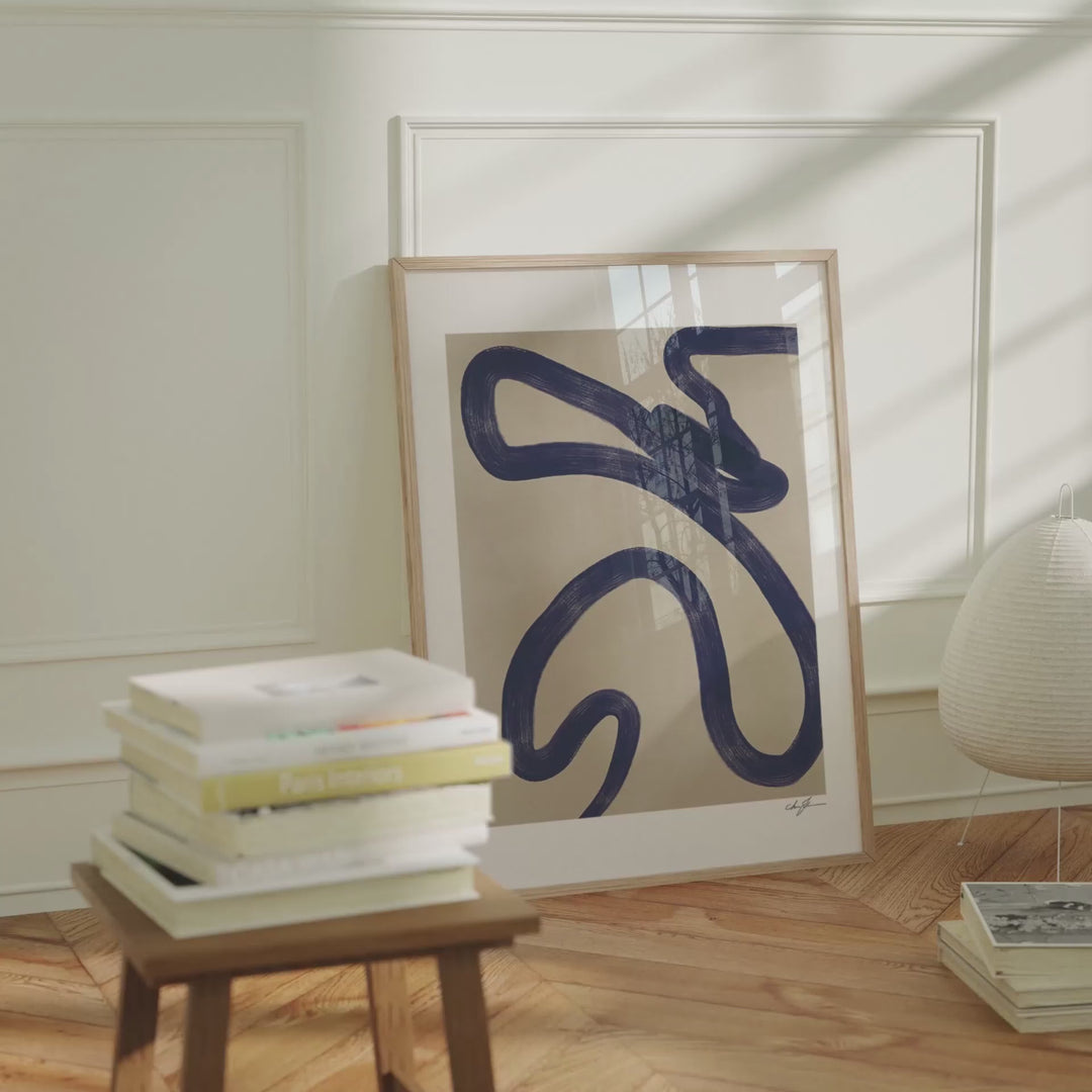 Animated Video Frame Mockup | Vertical 3x4 Ratio | 4 Scenes Interior Mockup