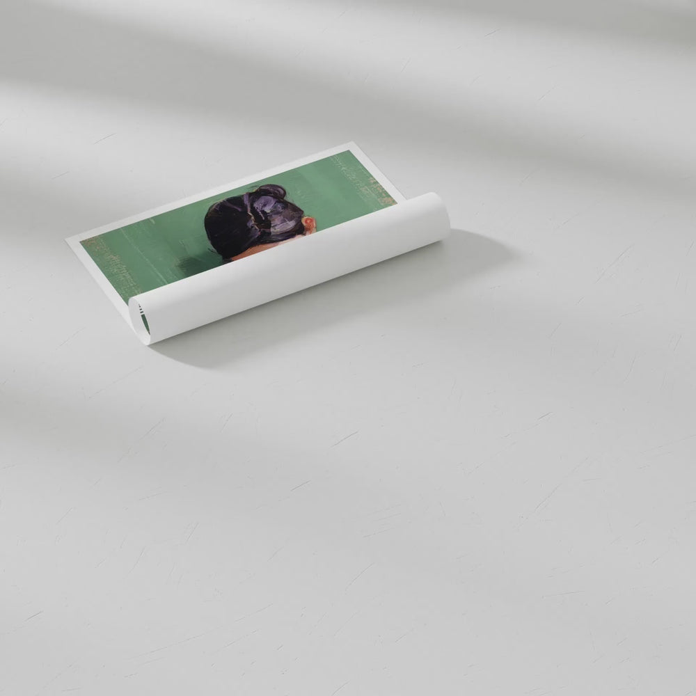 Video preview of 5x7 flat lay frame mockup with four scenes