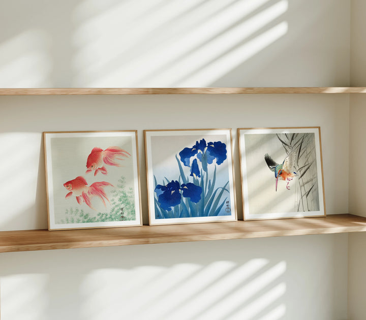 Set of 3 Square Wood Frame Mockup in Home Interior,Minimal Frame Set Mockups,Print Poster Mockup,Realistic Mockup,Photopea Psd Smart Object
