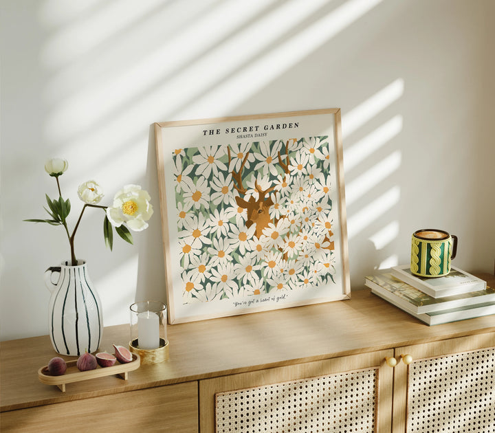 Square Wood Frame Mockup in Living room,Printable Art Mockup,Print Poster Mockup,PSD Photoshop Photopea Mockup Minimal Modern Home