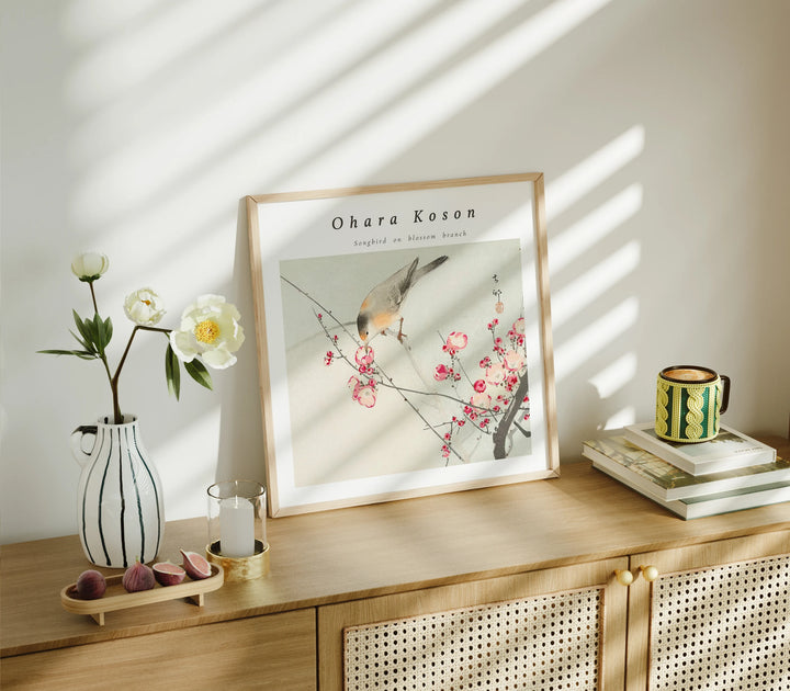 Square Wood Frame Mockup in Living room,Printable Art Mockup,Print Poster Mockup,PSD Photoshop Photopea Mockup Minimal Modern Home