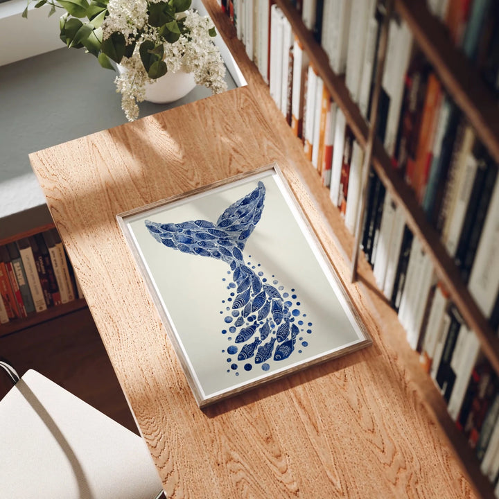 Animated 3 Wood Frame Mockup on Desk (Video Template)
