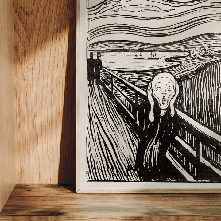 Animated 5x7 Frame Mockup on Shelf (Video Template)