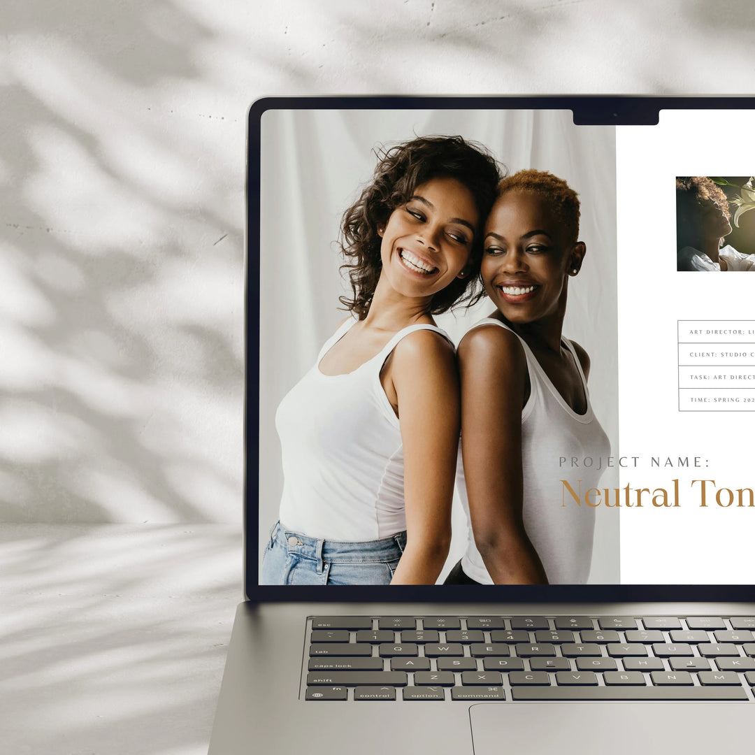 Close up MacBook Mockup PSD, Organic Minimal Laptop Screen Photoshop Template, Smart Object Download - device mockup preview 4