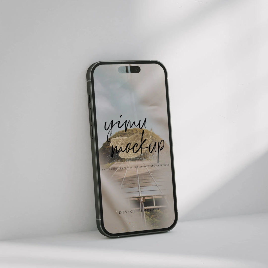 Animated iPhone Video Mockup,Minimal Phone Screen Template for Social Media Video Display,Digital Download - video mockup preview 7