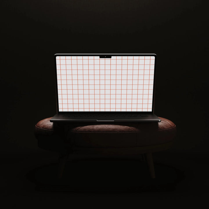 Animated Macbook Mockup in Studio,Laptop Editable Video Template,Digital Download - video mockup preview 1